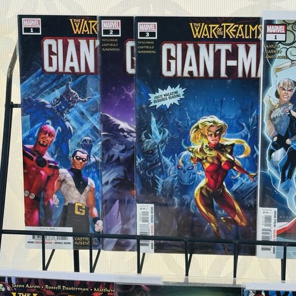 War Of The Realms Omega 1-6 Giant Size 1-3 Thor Lot Jason Aaron Jane Foster - Picture 6 of 7